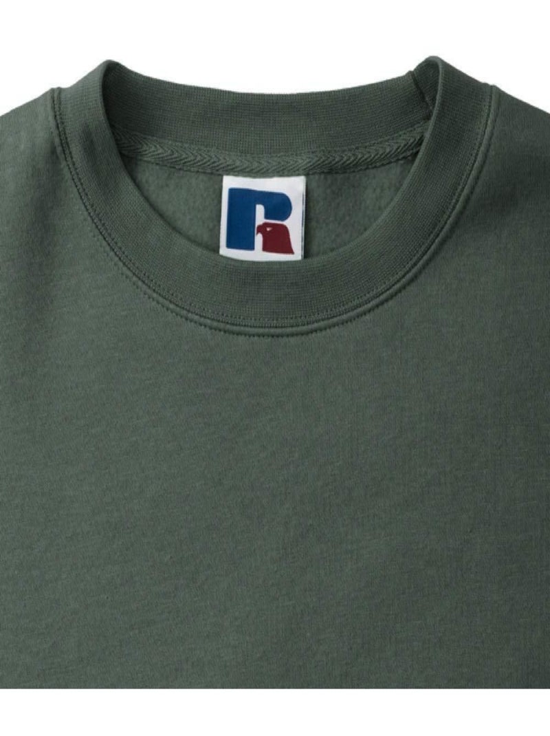 Sweat-shirt authentique pour hommes (coupe plus fine) - russell Vert bouteille - Kiabi