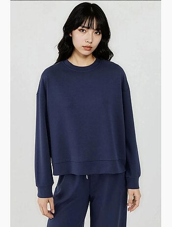 Sweat-shirt basique doux au toucher hiccup
