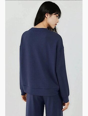 Sweat-shirt basique doux au toucher hiccup