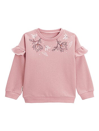 Sweat-shirt bébé en molleton Deepali