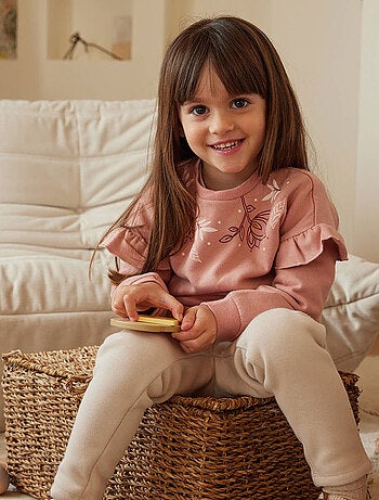 Sweat-shirt bébé en molleton Deepali