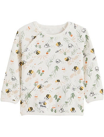 Sweat-shirt bébé en molleton Eden