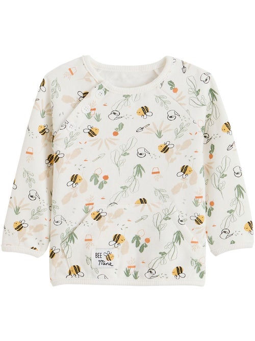 Sweat-shirt bébé en molleton Eden - Kiabi