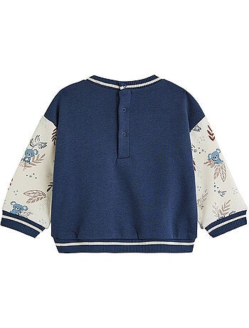 Sweat-shirt bébé en molleton mathéo