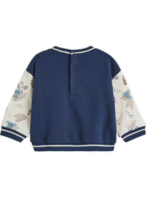 Sweat-shirt bébé en molleton mathéo - Kiabi