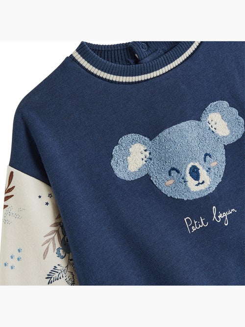 Sweat-shirt bébé en molleton mathéo - Kiabi