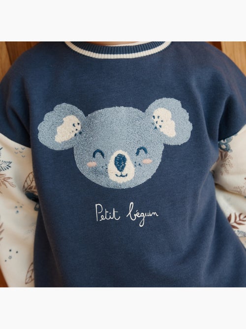 Sweat-shirt bébé en molleton mathéo - Kiabi