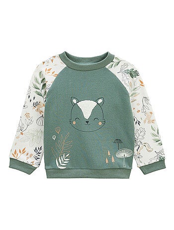 Sweat-shirt bébé en molleton Merlin