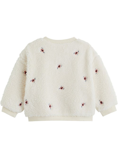 Sweat-shirt bébé en sherpa cléo - Kiabi Sweat-shirt bébé en sherpa cléo - Kiabi