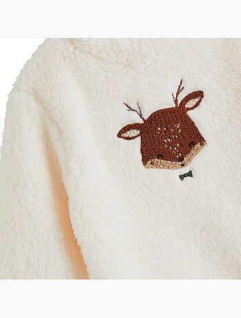Sweat-shirt bébé en sherpa oslo