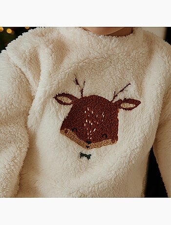 Sweat-shirt bébé en sherpa oslo