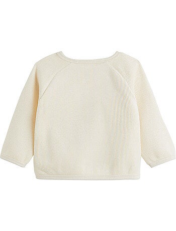 Sweat-shirt bébé en velours flocon