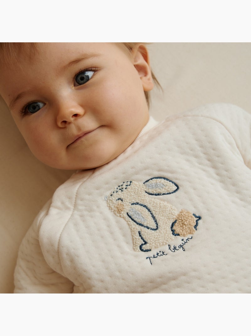 Sweat-shirt bébé voix lactée Ecru - Kiabi