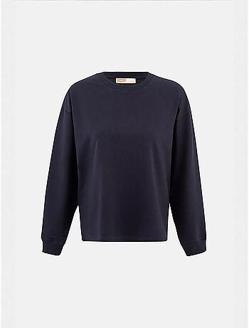 Sweat-shirt bleu marine