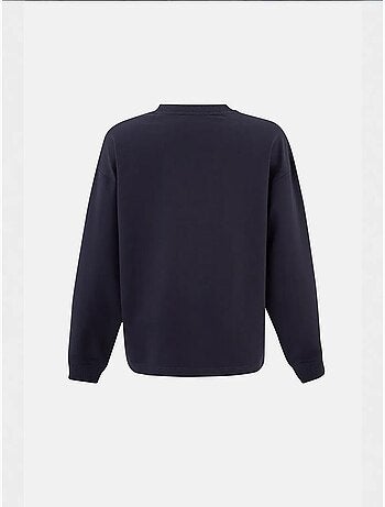 Sweat-shirt bleu marine