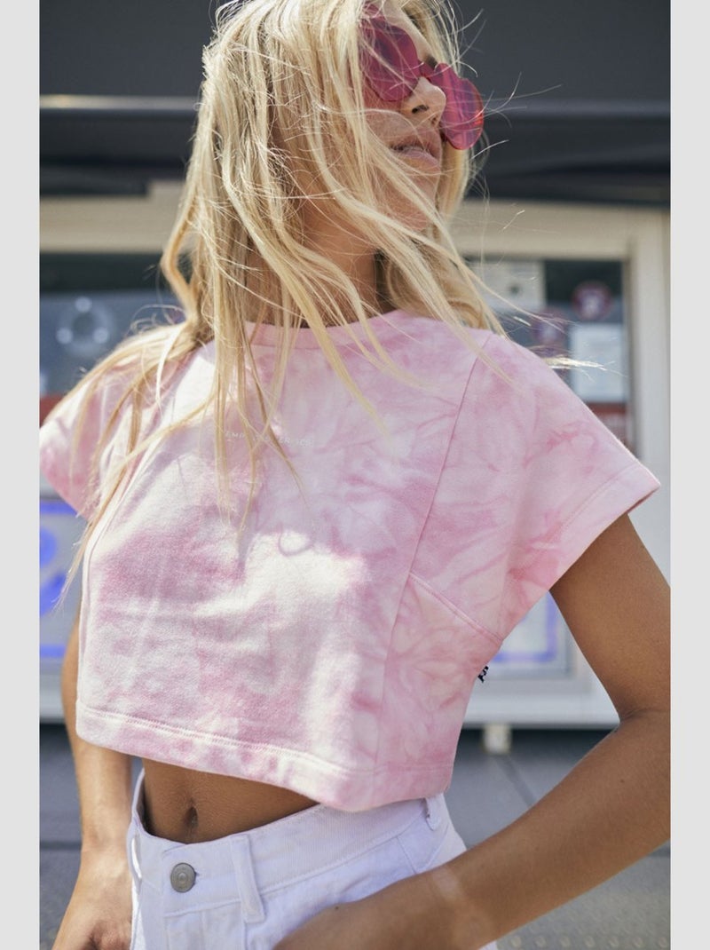 Sweat-Shirt CALISTAG 'Le Temps Des Cerises' Rose - Kiabi