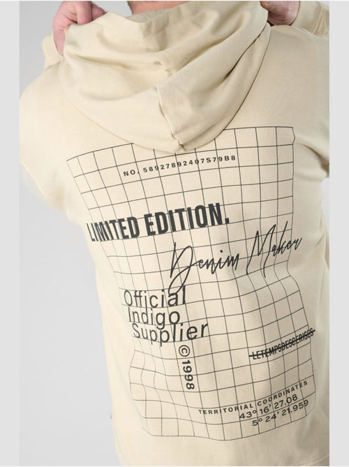 Sweat-Shirt capuche ANIBO 'Le Temps Des Cerises' - Kiabi