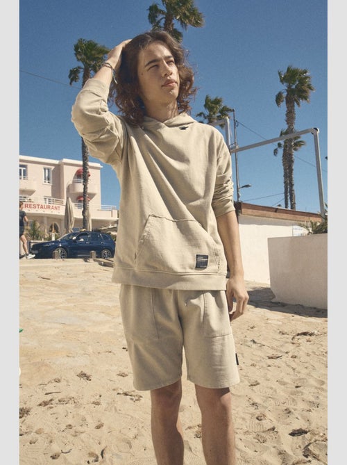 Sweat-Shirt capuche ANIBO 'Le Temps Des Cerises' - Kiabi