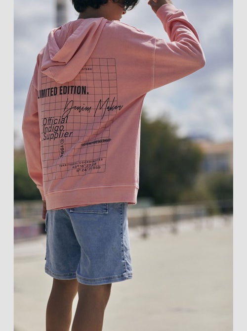 Sweat-Shirt capuche ANIBO 'Le Temps Des Cerises' - Kiabi