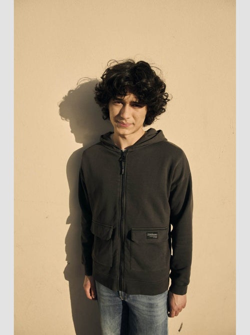 Sweat-Shirt capuche BATIBO 'Le Temps Des Cerises' - Kiabi