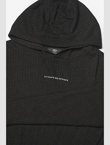 Sweat-Shirt capuche BIANCIGI 'Le Temps Des Cerises'