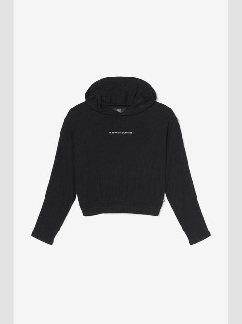 Sweat-Shirt capuche BIANCIGI 'Le Temps Des Cerises' - Kiabi