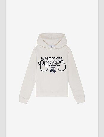 Sweat-Shirt capuche CELIAGI 'Le Temps Des Cerises'