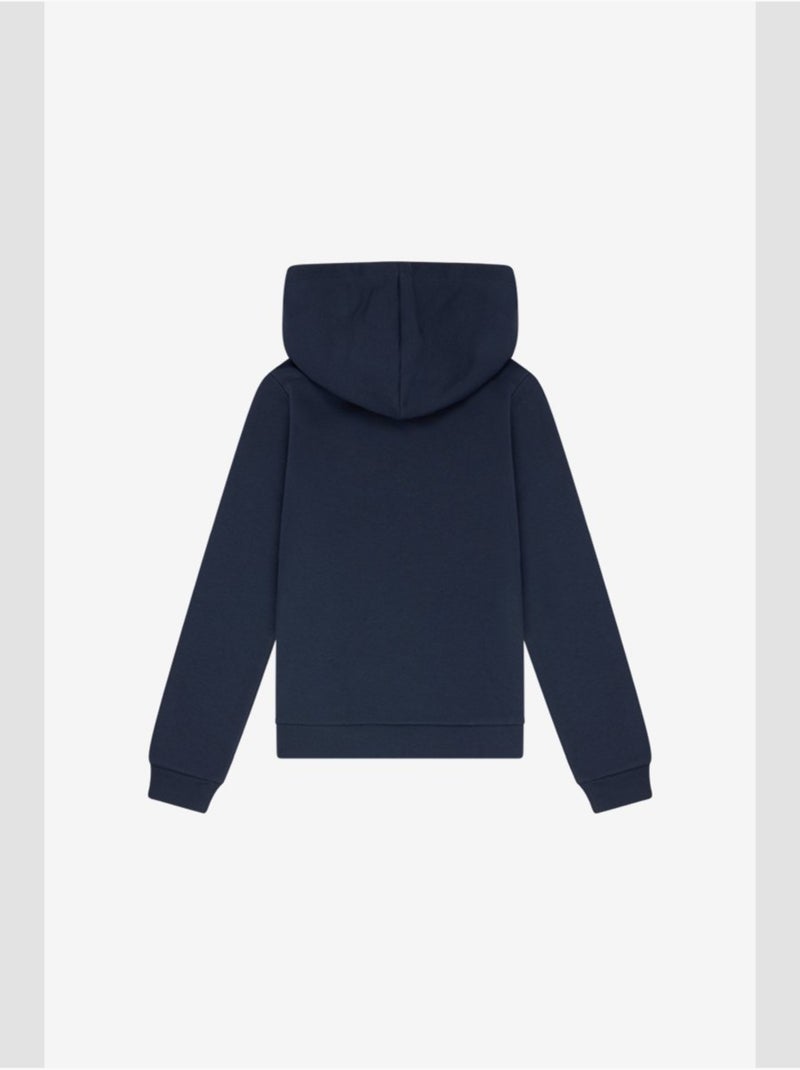 Sweat-shirt capuche celiagi 'le temps des cerises' Bleu - Kiabi