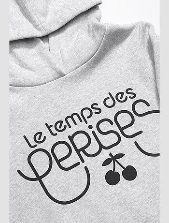 Sweat-Shirt capuche CELIAGI 'Le Temps Des Cerises'
