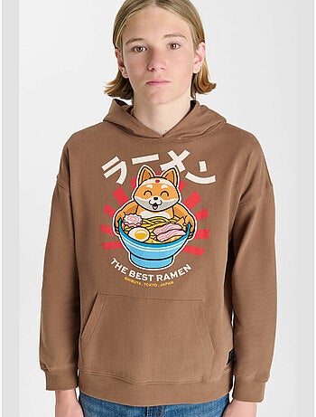 Sweat-shirt capuche darabo 'le temps des cerises'