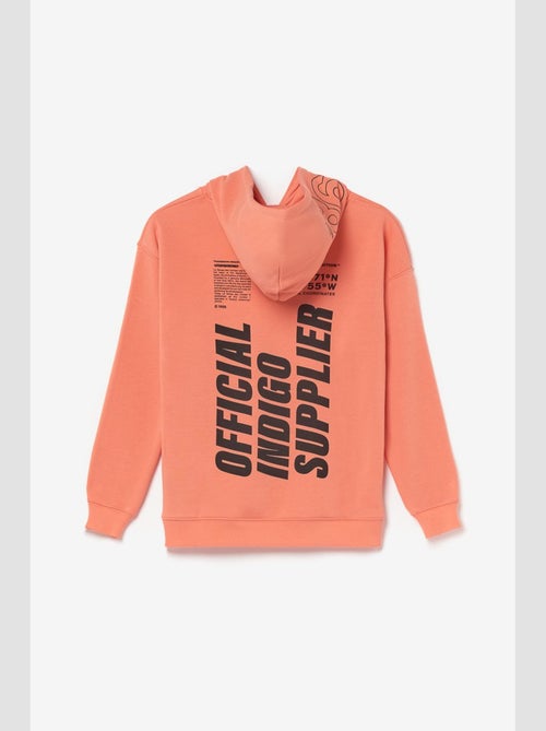 Sweat-Shirt capuche HISABO 'Le Temps Des Cerises' - Kiabi