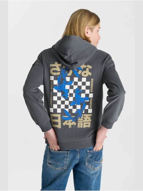 Sweat-shirt capuche istrebo 'le temps des cerises' - Kiabi Sweat-shirt capuche istrebo 'le temps des cerises' - Kiabi
