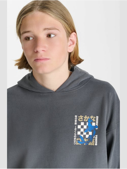 Sweat-shirt capuche istrebo 'le temps des cerises' - Kiabi Sweat-shirt capuche istrebo 'le temps des cerises' - Kiabi