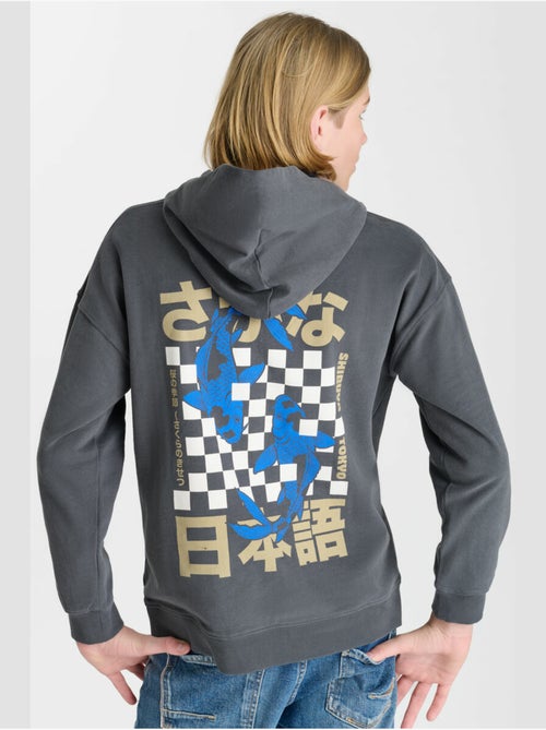 Sweat-shirt capuche istrebo 'le temps des cerises' - Kiabi Sweat-shirt capuche istrebo 'le temps des cerises' - Kiabi