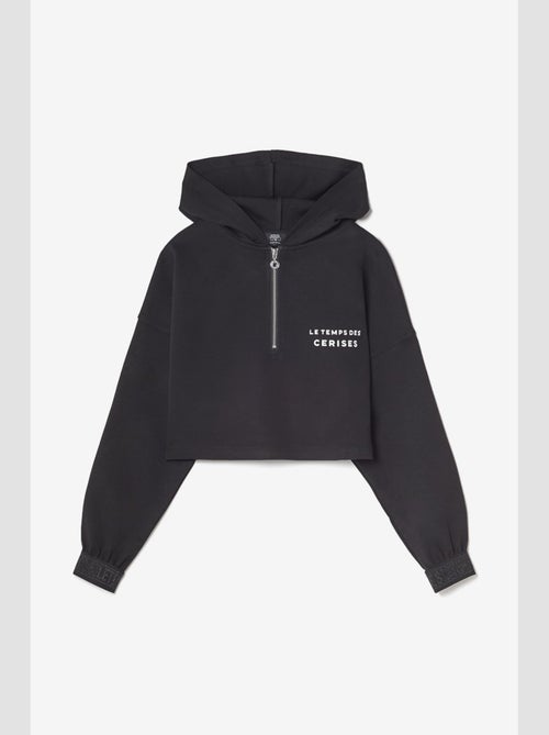 Sweat-Shirt capuche JEMMAGI 'Le Temps Des Cerises' - Kiabi