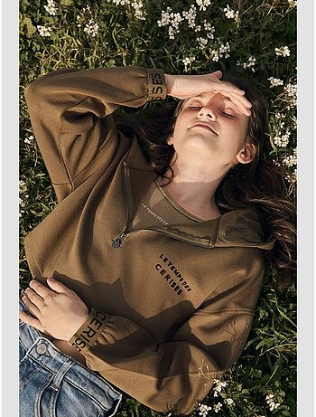 Sweat-shirt capuche joiagi 'le temps des cerises'