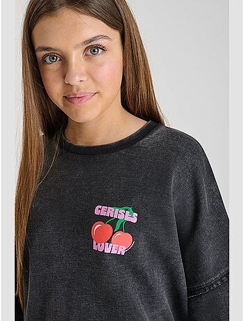 Sweat-Shirt capuche JULESGI 'Le Temps Des Cerises'