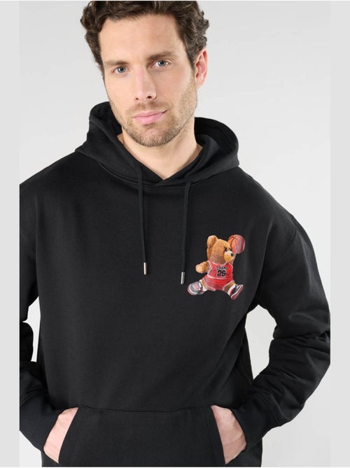 Sweat-shirt capuche loro 'le temps des cerises' - Kiabi Sweat-shirt capuche loro 'le temps des cerises' - Kiabi