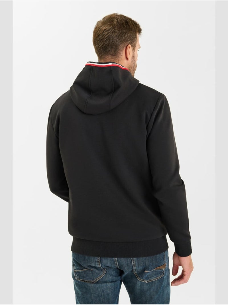 Sweat-Shirt capuche OTHOL 'Le Temps Des Cerises' Noir - Kiabi
