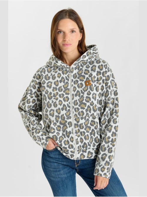 Sweat-shirt capuche pamela 'le temps des cerises' - Kiabi