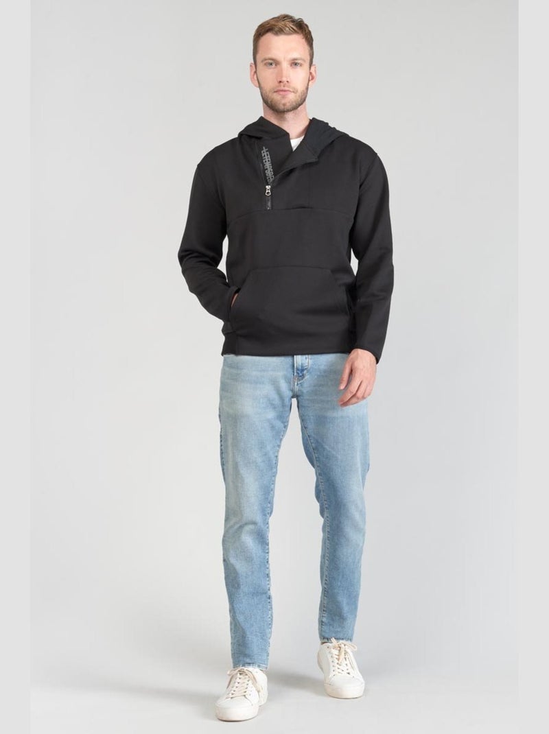 Sweat-Shirt capuche PROVIS 'Le Temps Des Cerises' Noir - Kiabi