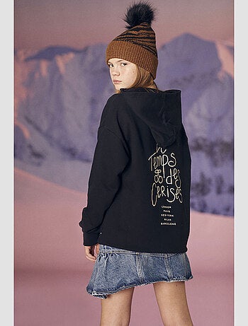 Sweat-Shirt capuche SAMGI 'Le Temps Des Cerises'