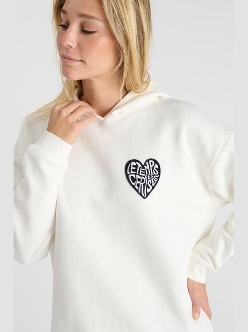 Sweat-Shirt capuche SAMIGI 'Le Temps Des Cerises' - Kiabi