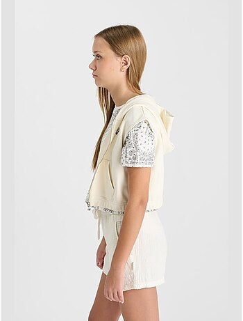 Sweat-shirt capuche soulagi 'le temps des cerises'