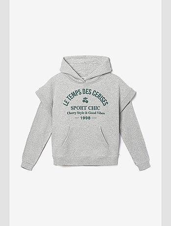 Sweat-Shirt capuche STEFFYGI 'Le Temps Des Cerises'