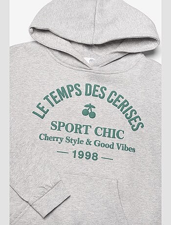 Sweat-Shirt capuche STEFFYGI 'Le Temps Des Cerises'