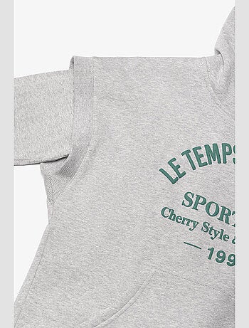 Sweat-Shirt capuche STEFFYGI 'Le Temps Des Cerises'