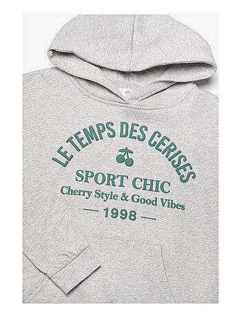 Sweat-Shirt capuche STEFFYGI 'Le Temps Des Cerises'