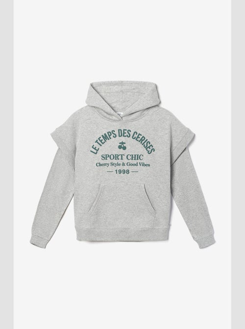 Sweat-Shirt capuche STEFFYGI 'Le Temps Des Cerises' - Kiabi