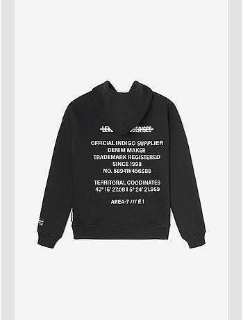 Sweat-shirt capuche tanbo 'le temps des cerises'